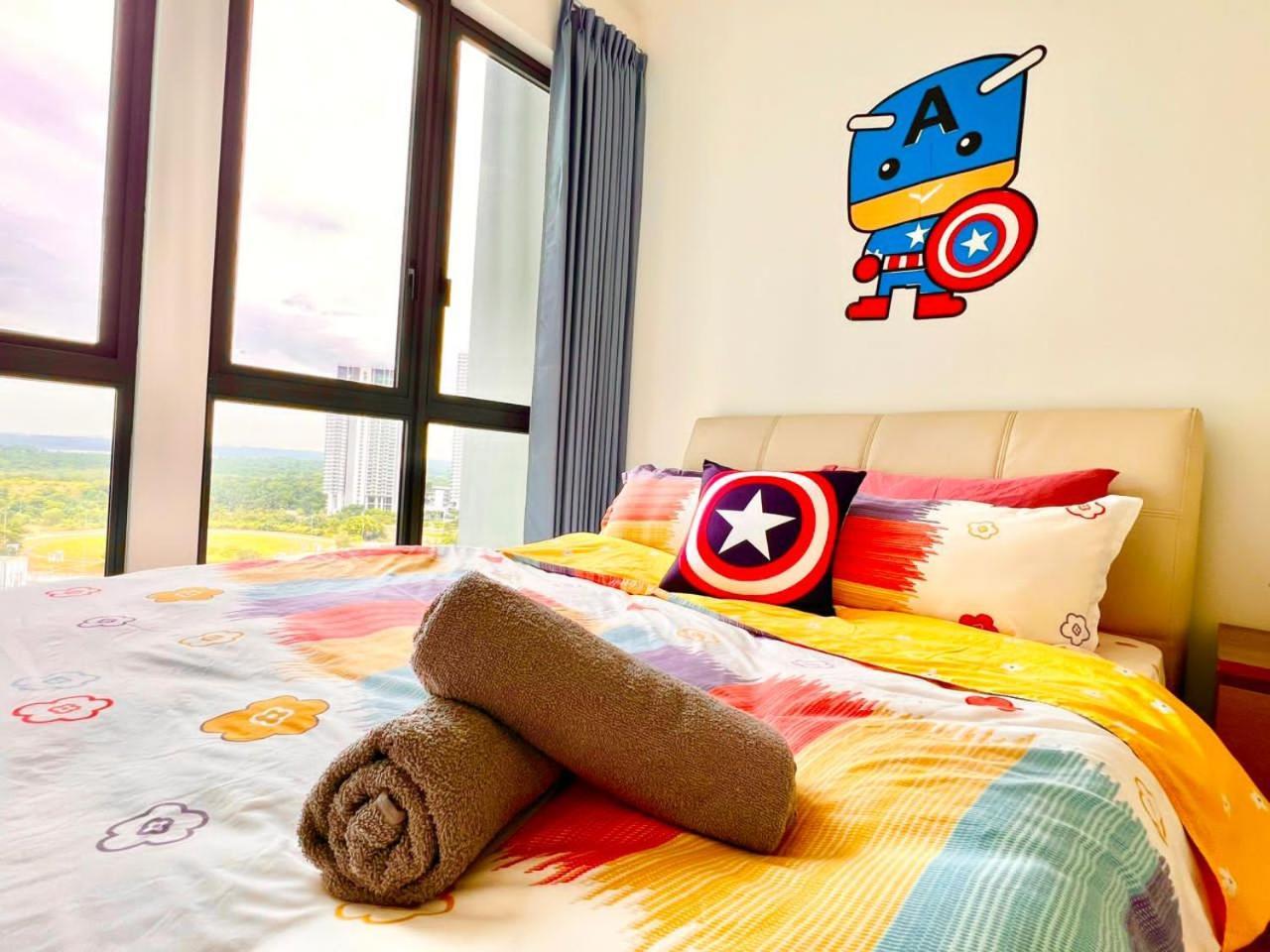 Legoland-Happy Wonder Love Suite-Elysia- Max8Pax-With Garden-Pool View Nusajaya  Eksteriør bilde
